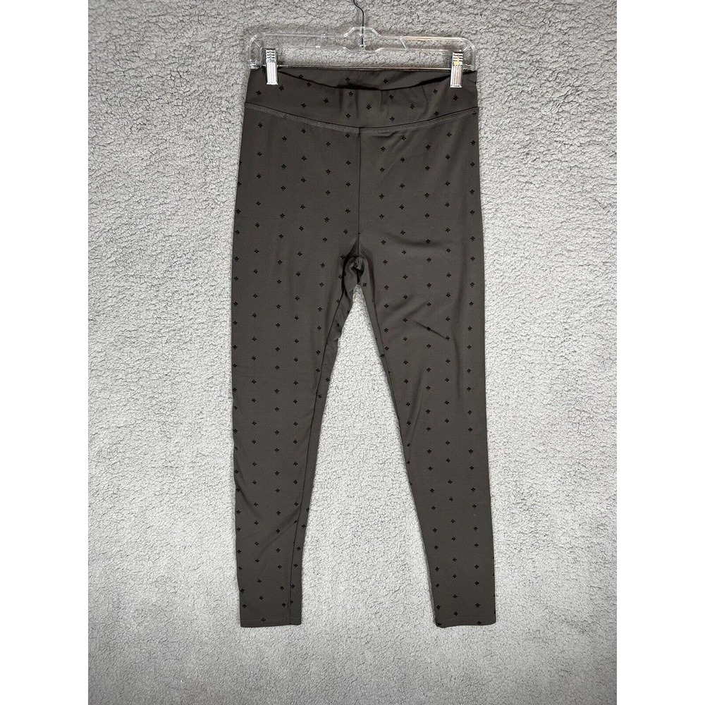 Pendleton Leggings Pants Womens Medium Gray Black Activewear Geometric